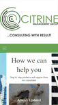 Mobile Screenshot of citrinemanagementgroup.com